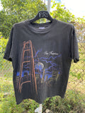 Vintage Vtg 90s San Francisco Graphic Tshirt Size M Hoodie, Sweatshirt | FlexRushtees.com