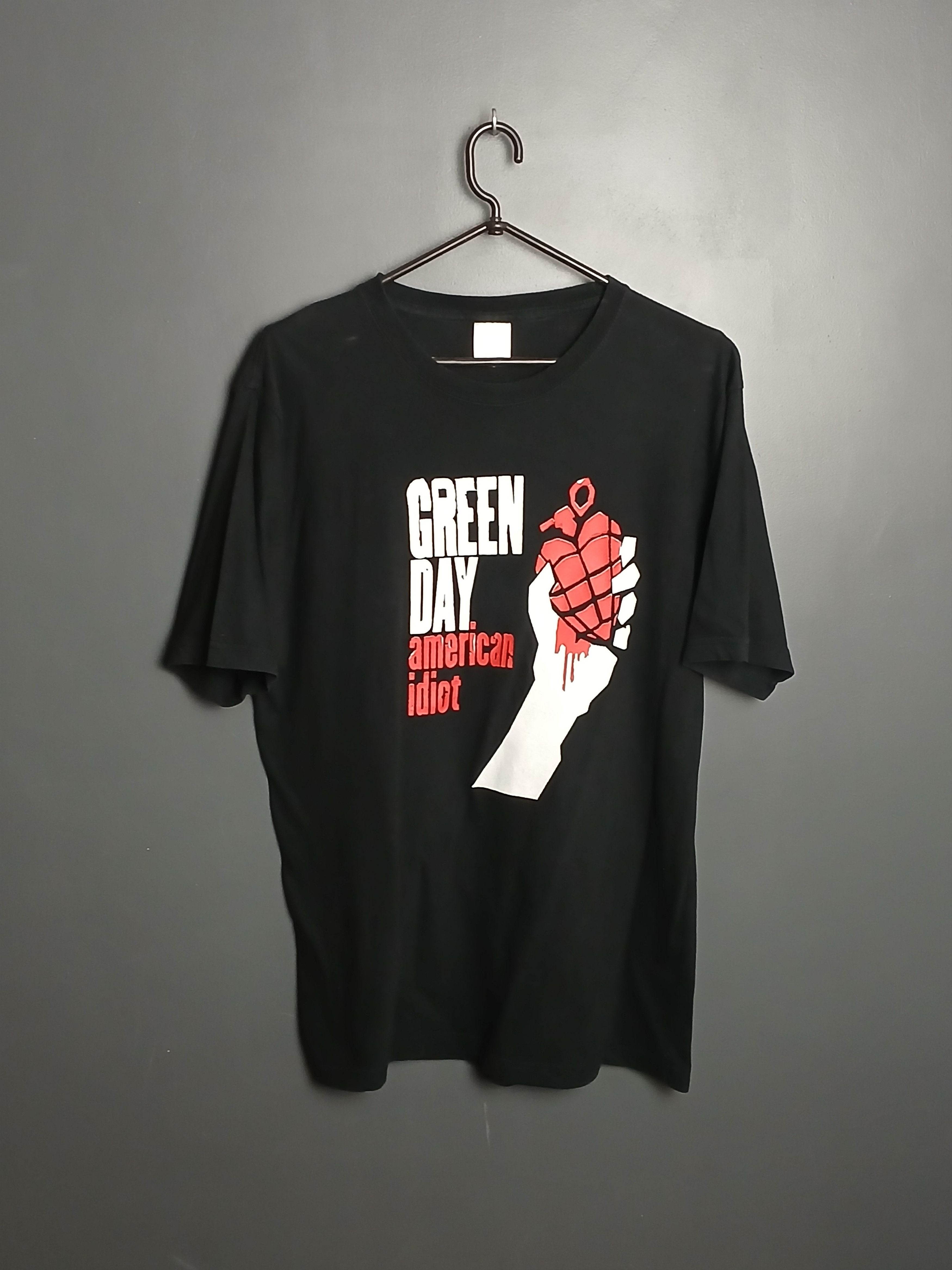 Band Tees Green Day American Idiot T Shirt Hoodie, Sweatshirt | FlexRushtees.com