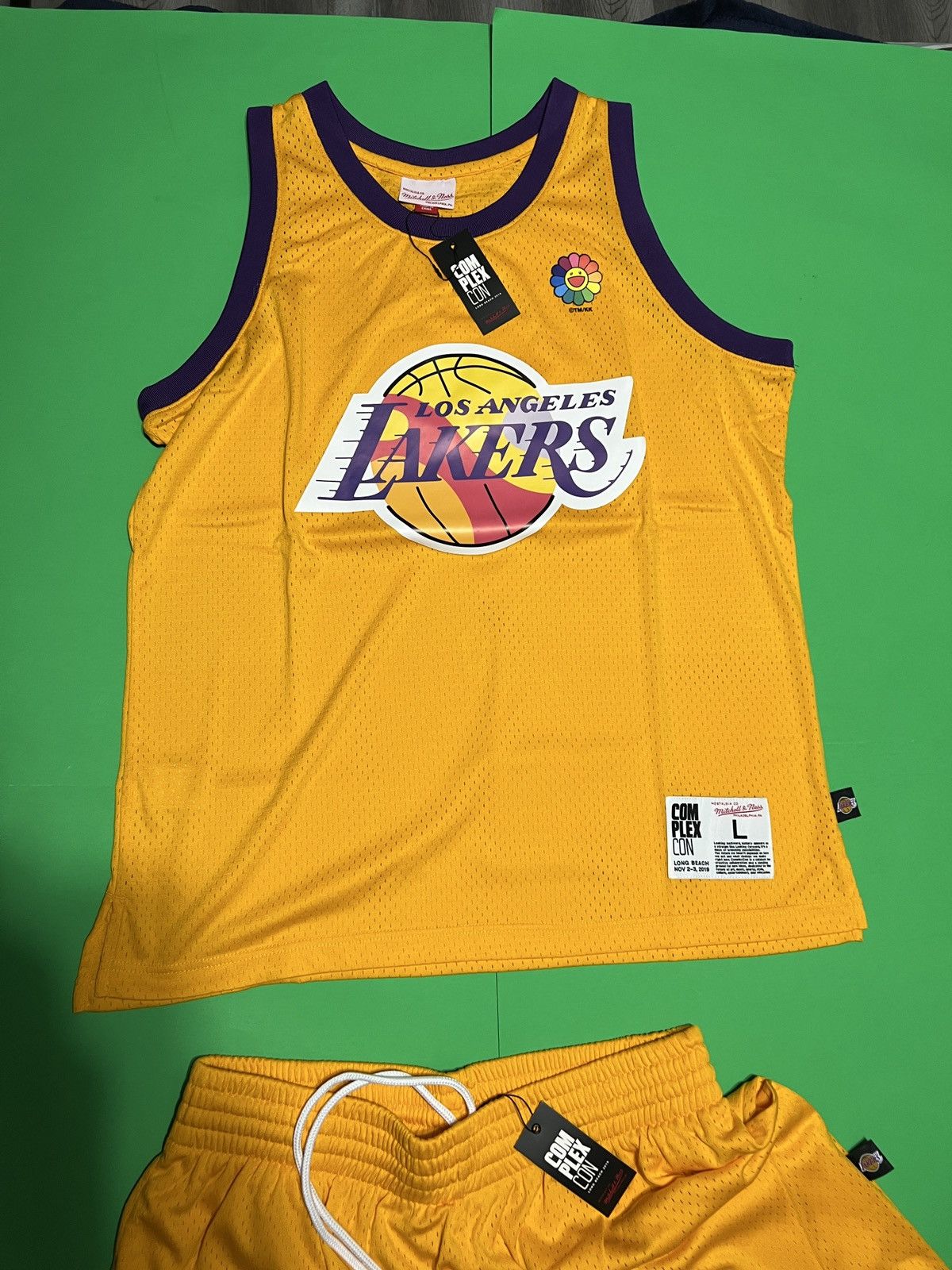 Mitchell Ness X Takashi Murakami Takashi Murakami X Complexcon X Lakers M N Jersey T-Shirts, Hoodie, Sweatshirt