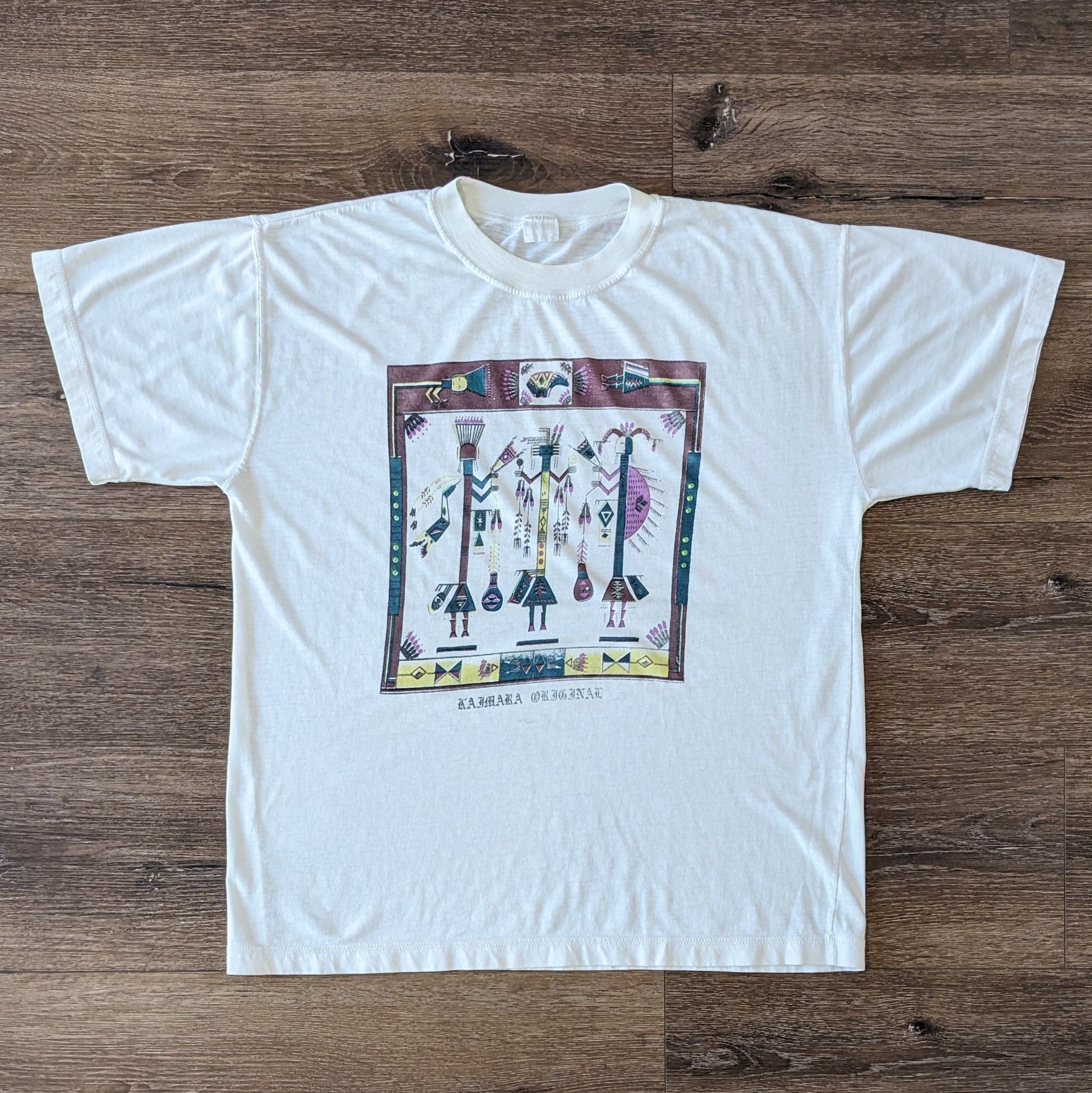 Vintage Kaimara Original Tribal Art T Shirt