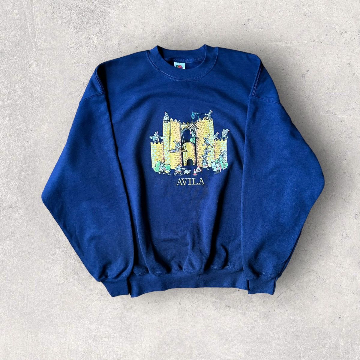 Vintage Fruit Of The Loom Vintage Boxy Fit Crewneck