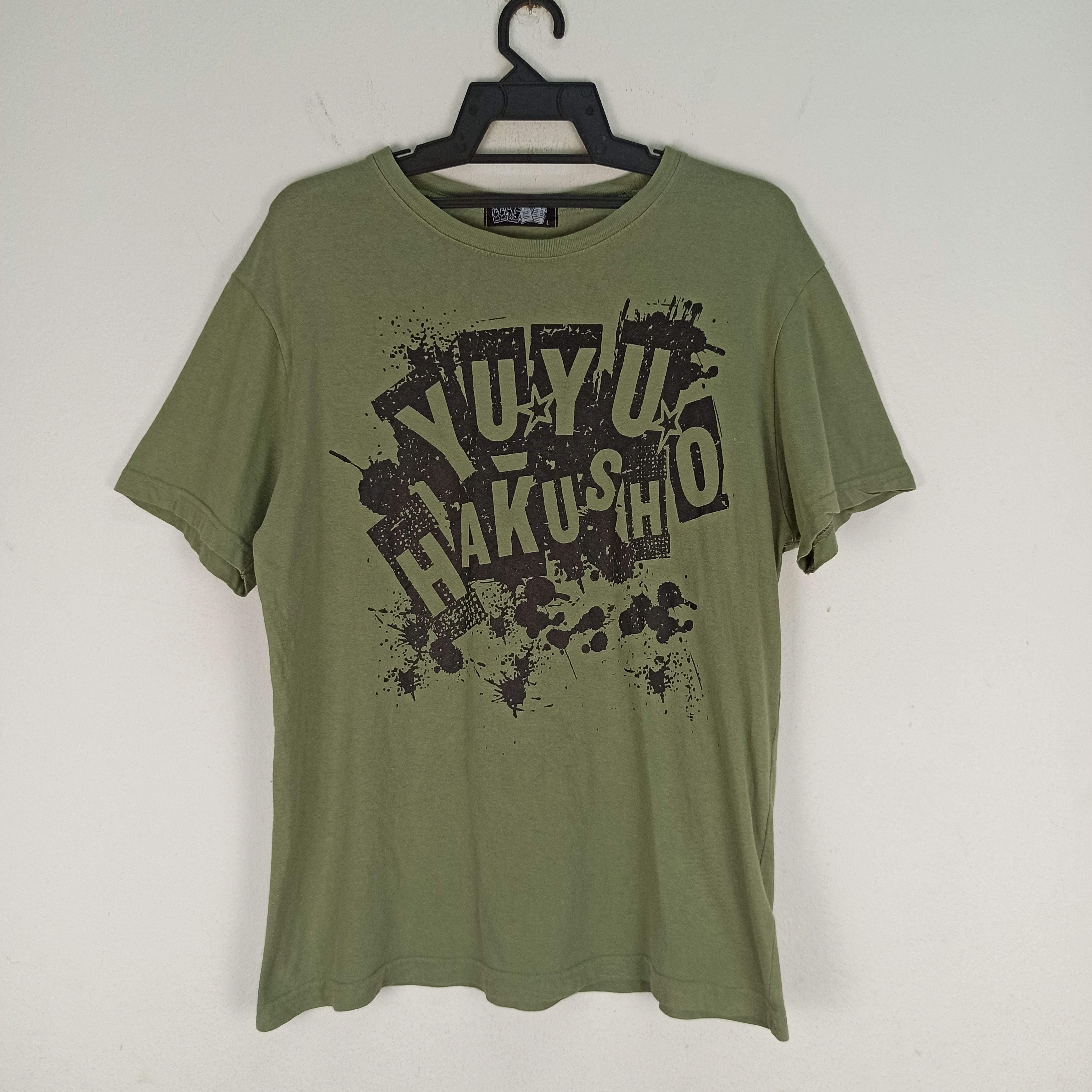 Japanese Brand Vintage Yuyu Hakusho Hunter Anime Movies T Shirt Hoodie, Sweatshirt | FlexRushtees.com