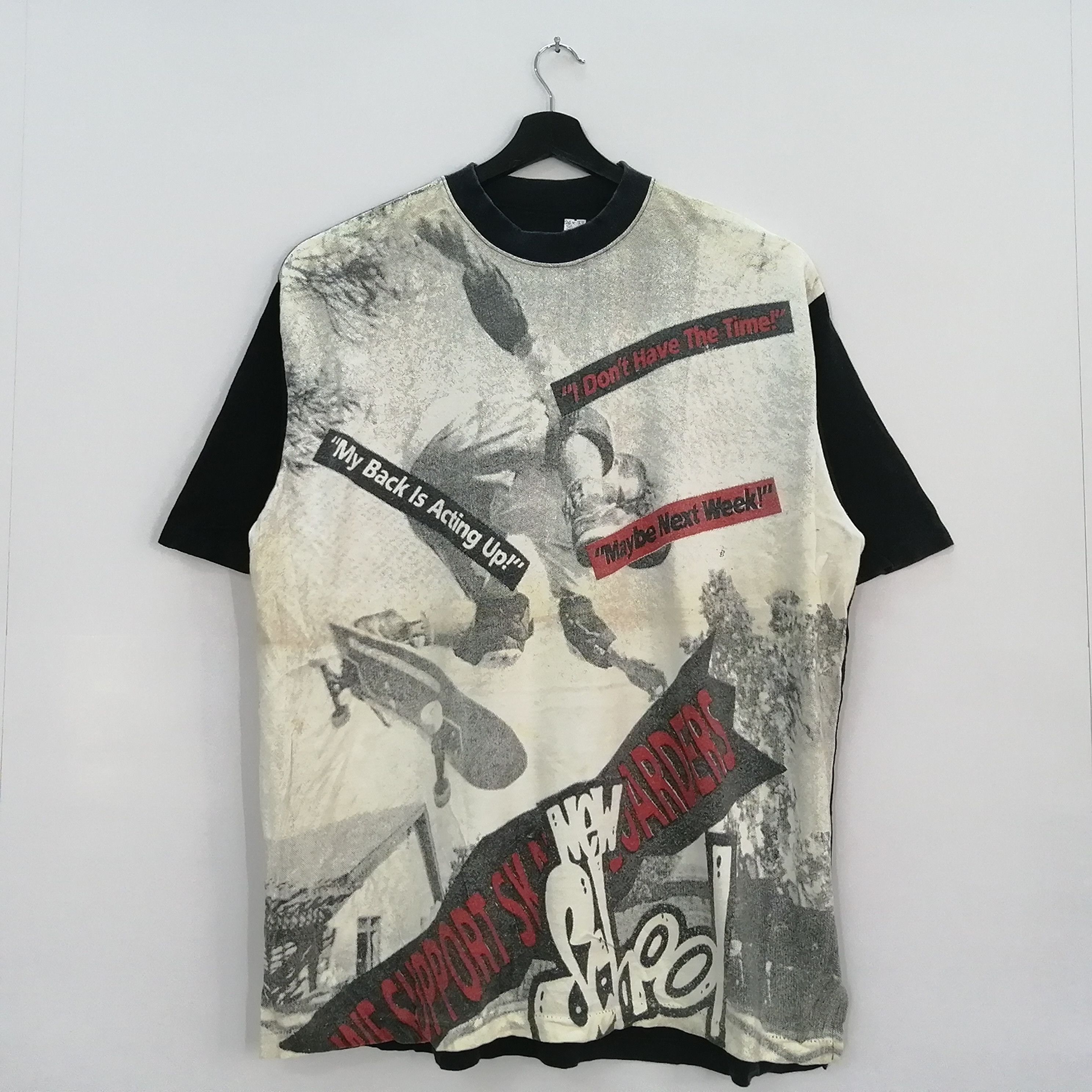 Vintage New School Skateboards T Shirt Hoodie, Sweatshirt | FlexRushtees.com