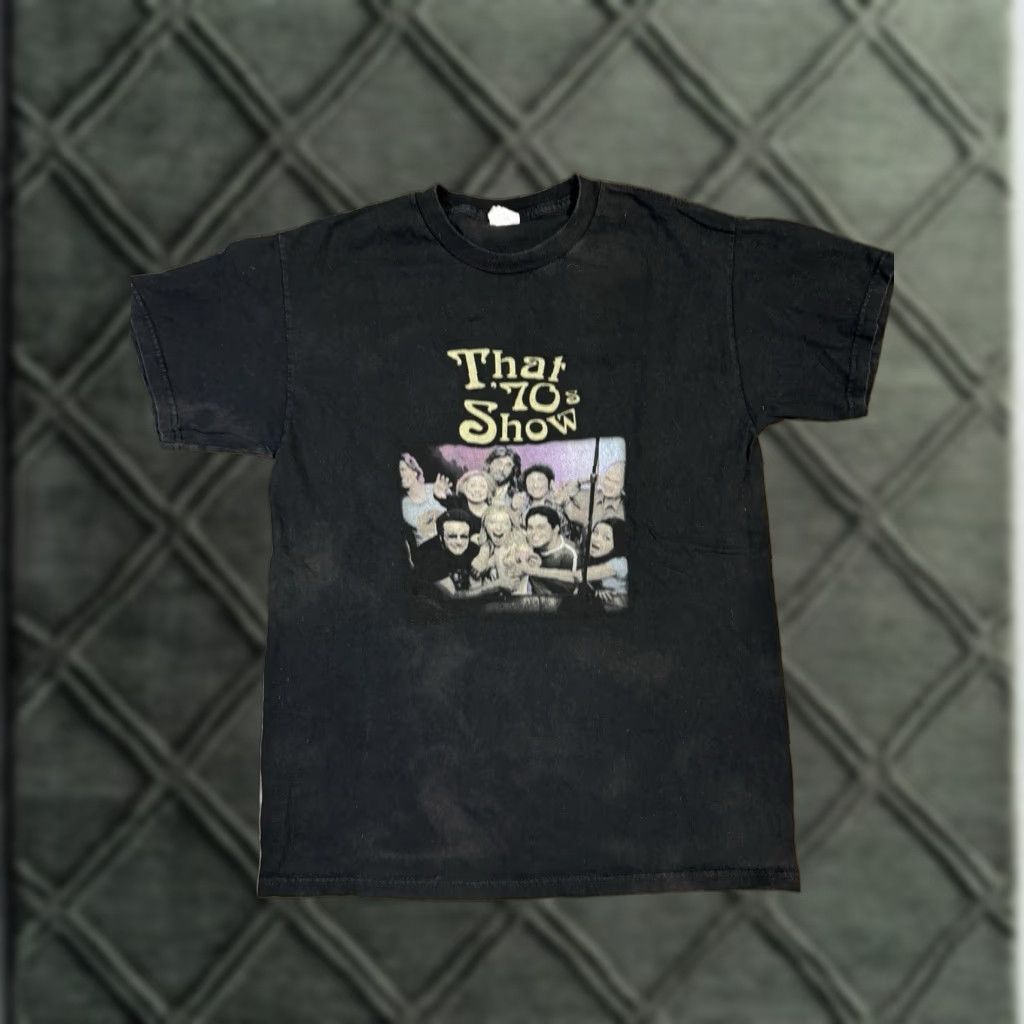 Vintage That 70 S Show Tv Television Promo Black 2000s T Shirt Medium