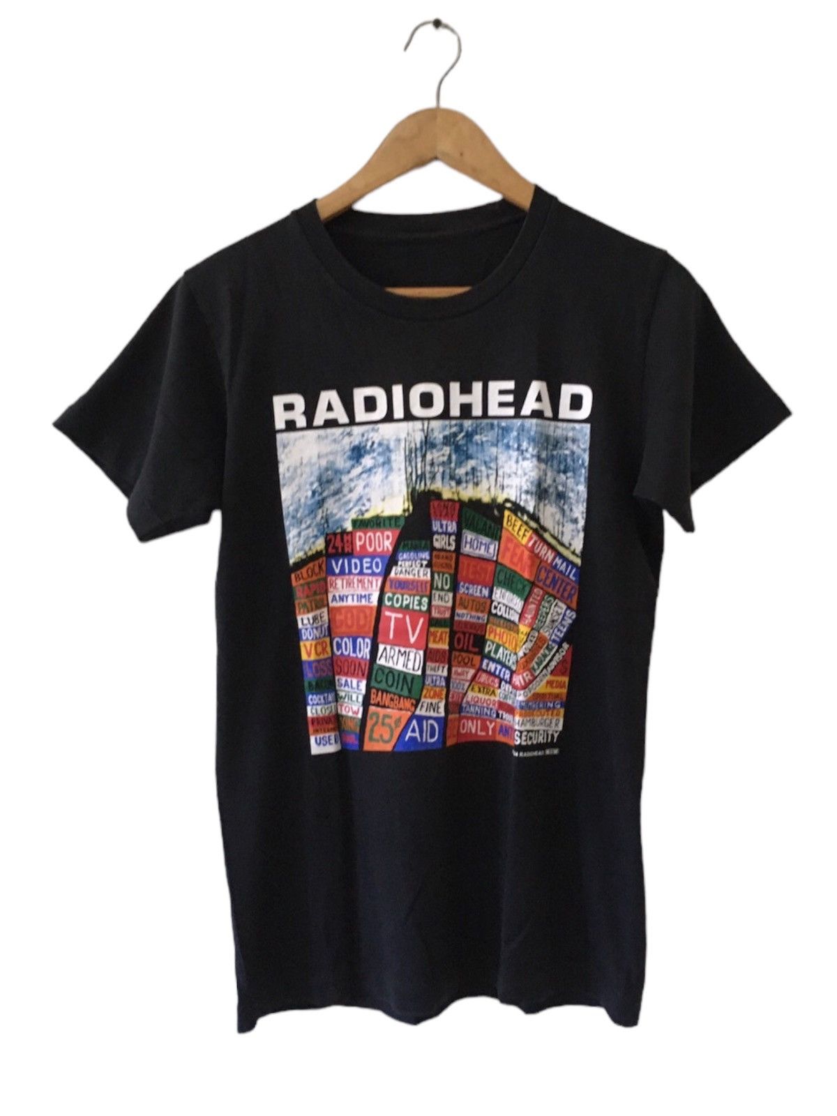 Band Tees Radiohead Hail To The Thief 2004 Tee Hoodie, Sweatshirt | FlexRushtees.com