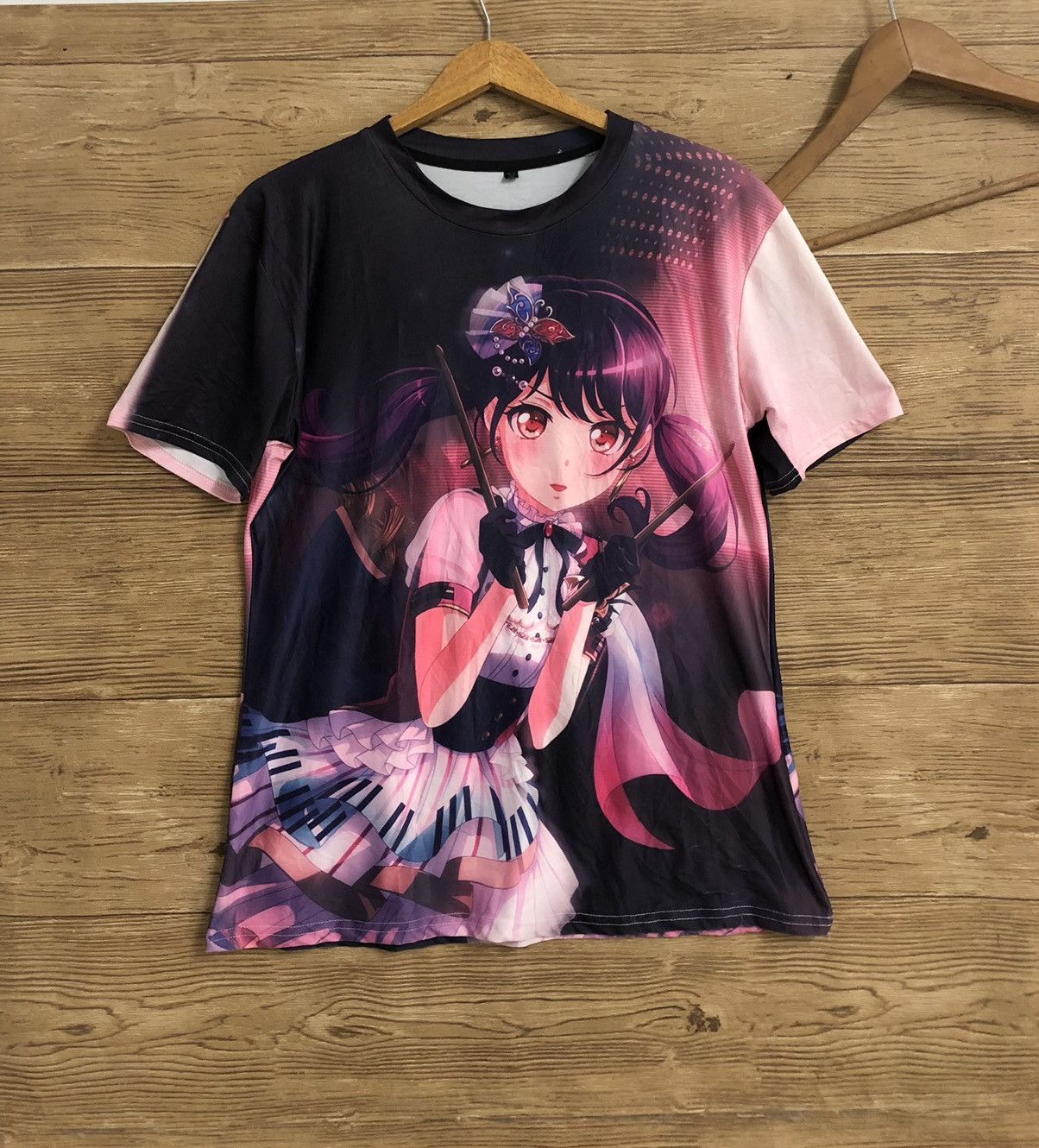 Vintage Anime T Shirt Full Print Hentai Sailormoon Rei
