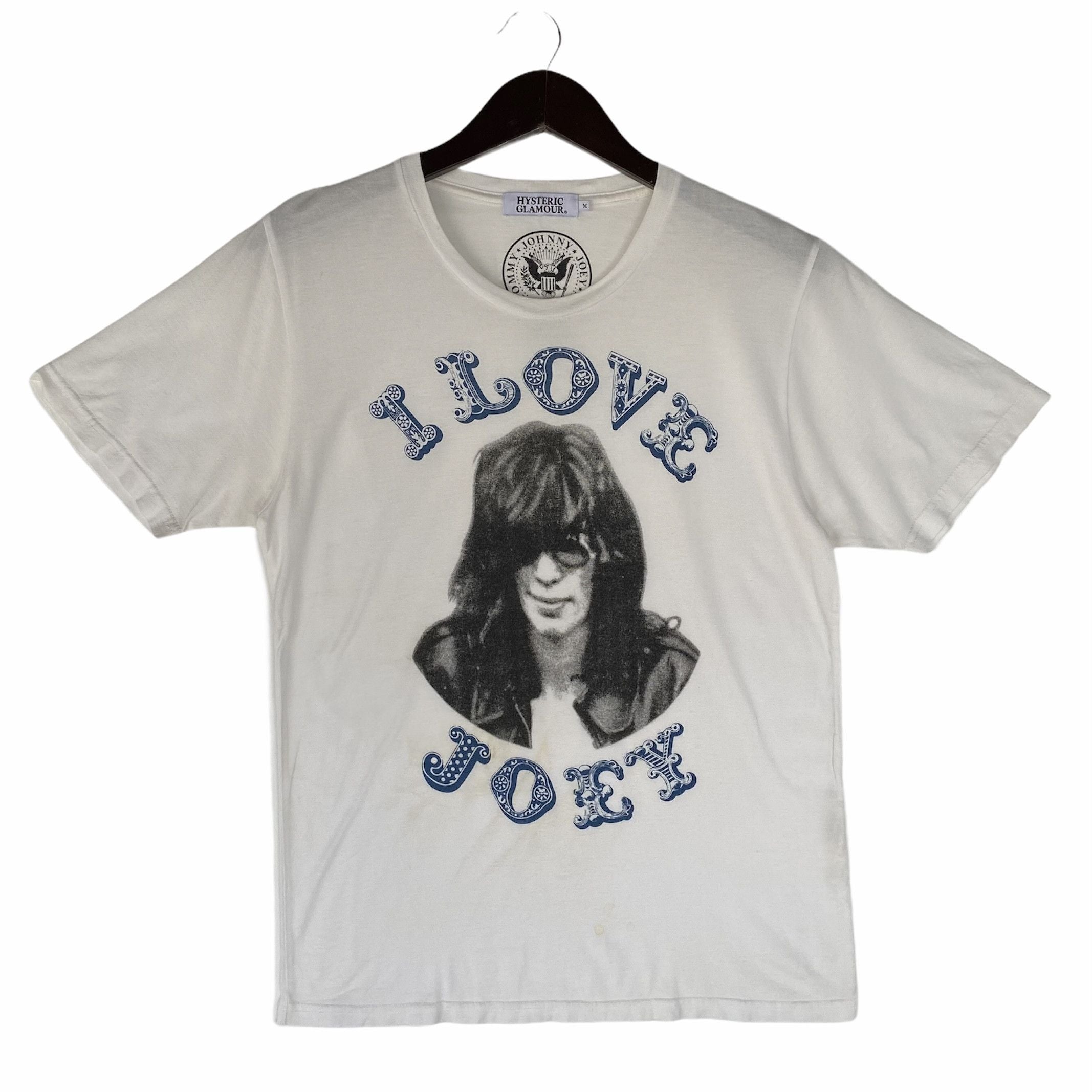Hysteric Glamour X Japanese Brand Hysteric Glamour X Joey Ramones Japanese Brand Tee Shi Hoodie, Sweatshirt
