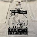 Vintage Arnold Schwarzenegger Terminator Vs Sperminator Tee