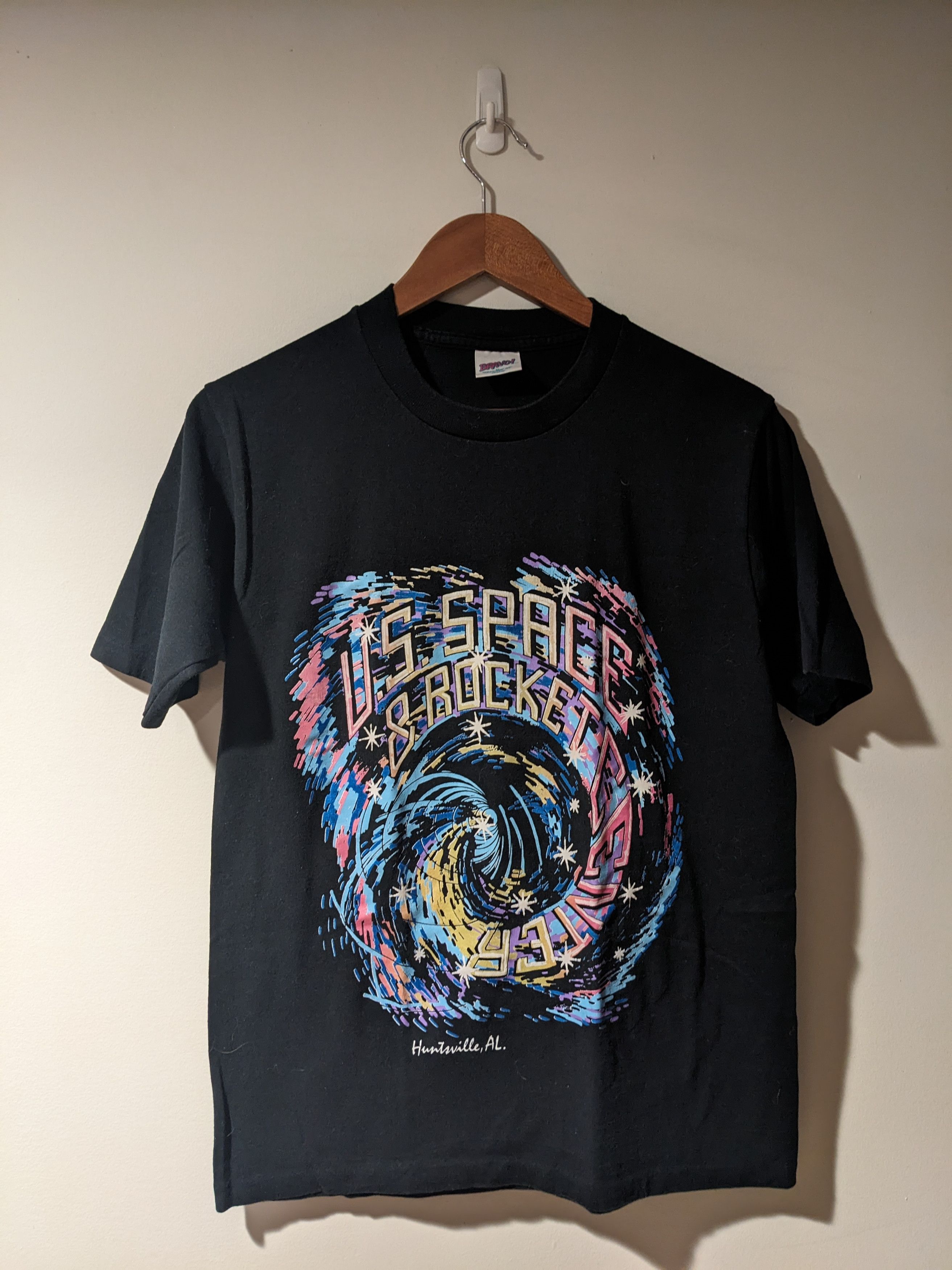 Vintage 90s U S Space And Rockets Center Medium T Shirt