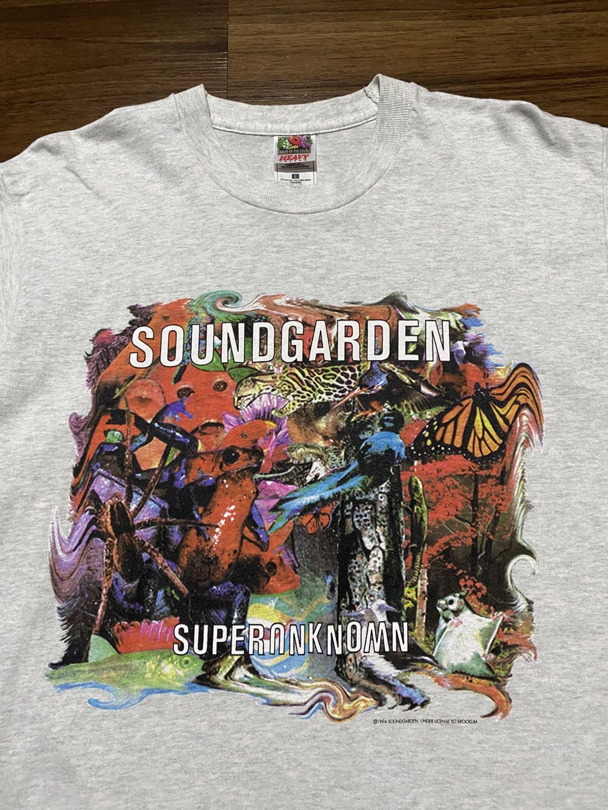 Fruit Of The Loom Vintage 90s Soundgarden Superunknown 1994 T-Shirts, Hoodie, Sweatshirt | FlexRushtees.com
