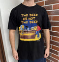 Vintage 1999 90s The Simpsons Two Beer Tee T Shirt Men S Hoodie, Sweatshirt | FlexRushtees.com