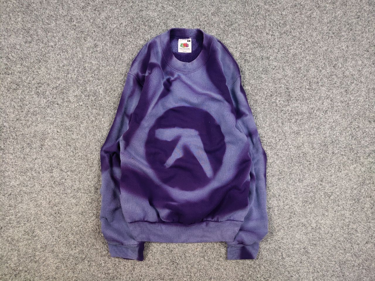 Vintage 90 S Aphex Twin Logo Sun Faded Boxy Blank Sweatshirt T-Shirts, Hoodie | FlexRushtees.com