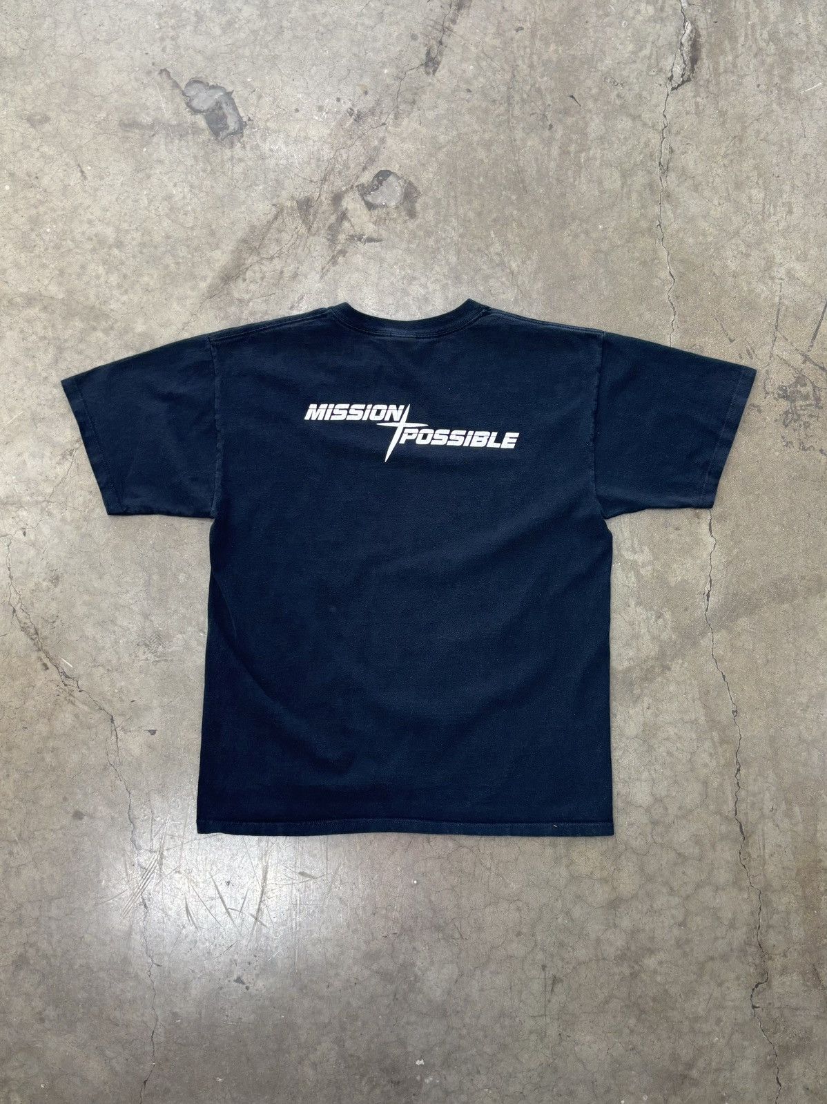 Vintage Mission Possible Jesus Tee Large Hoodie, Sweatshirt | FlexRushtees.com
