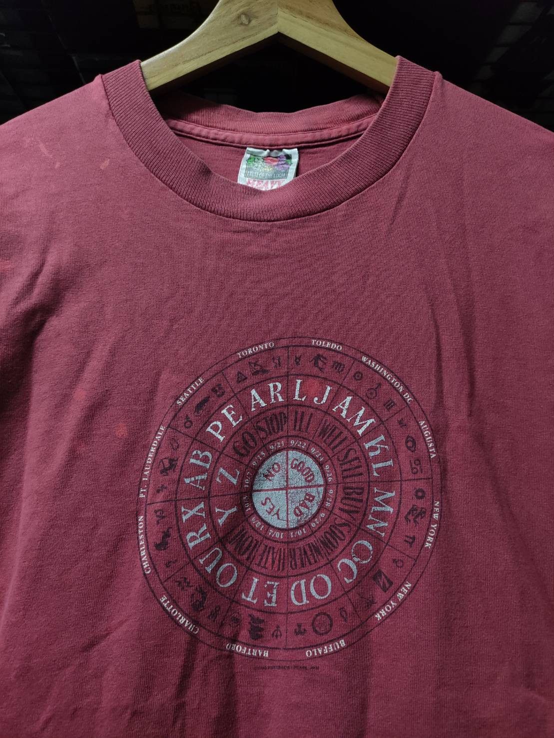 Vintage Vtg 1996 Pearl Jam No Code Concert Tour T Shirt Hoodie, Sweatshirt | FlexRushtees.com