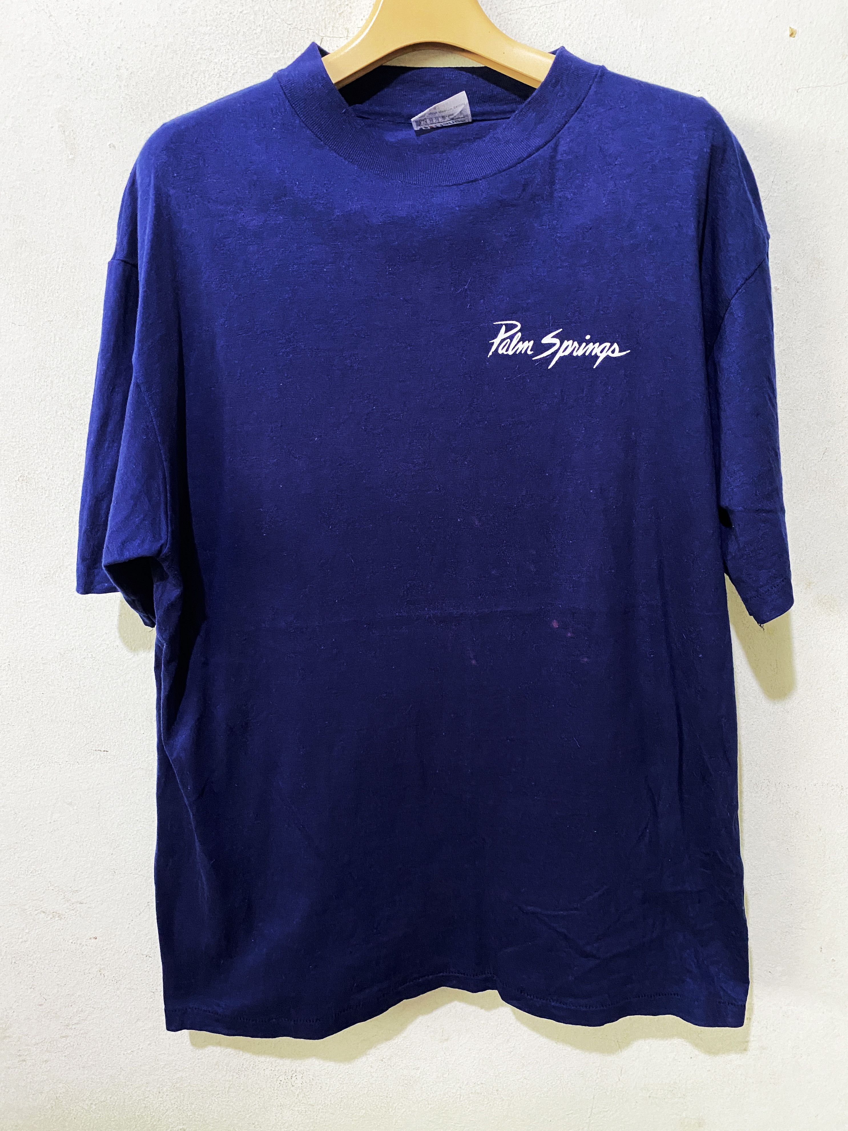 Vintage 90s Palm Springs Shirt Hoodie, Sweatshirt | FlexRushtees.com