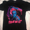 Vintage Neon Friday The 13th Graphic Tee