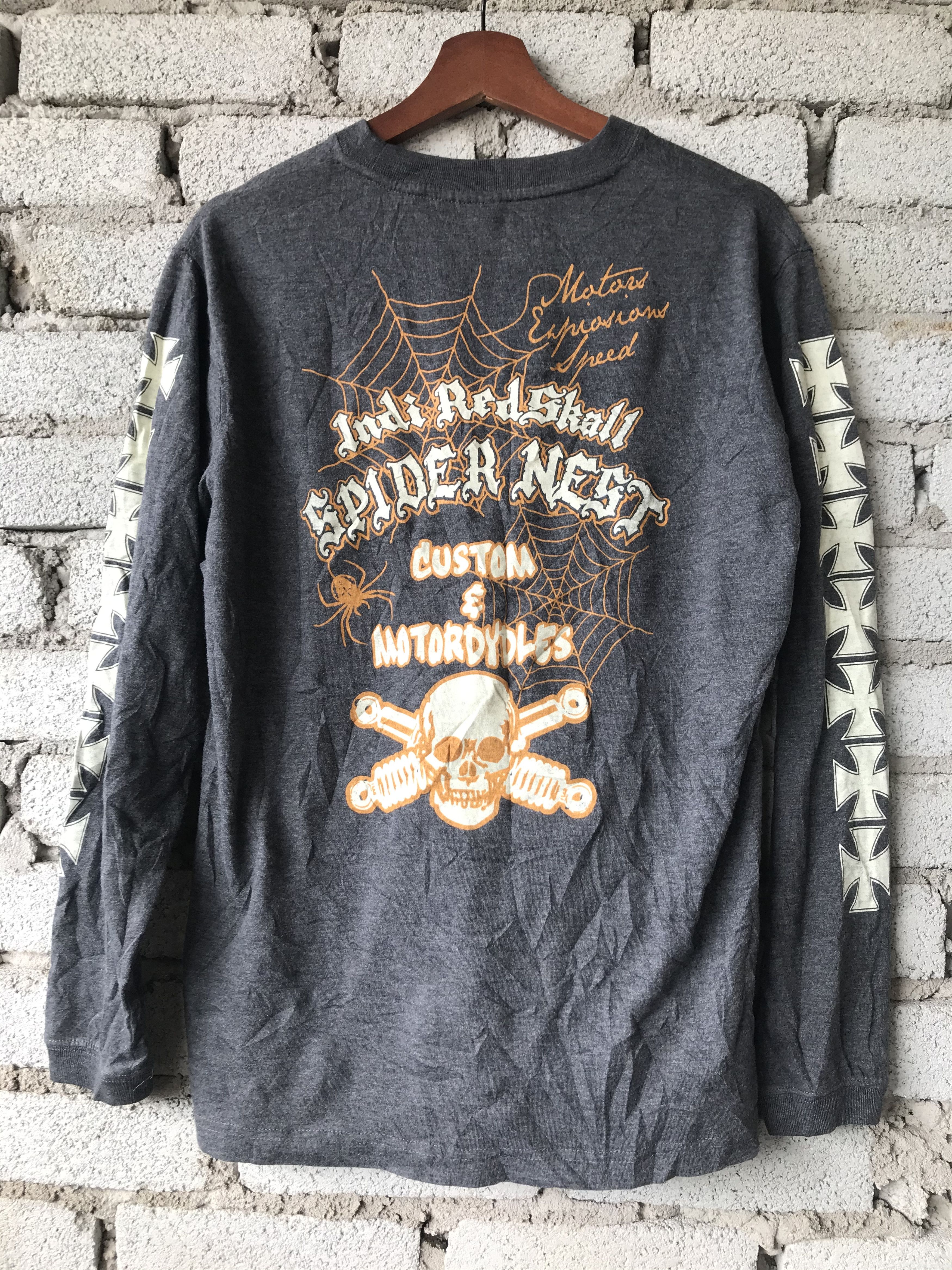 Japanese Brand Rough Motorcycle Customs T Shirt Hoodie, Sweatshirt | FlexRushtees.com