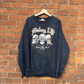 Gildan Vintage Friday The 13th Hear See Speak No Evil Sweatshirt Xl