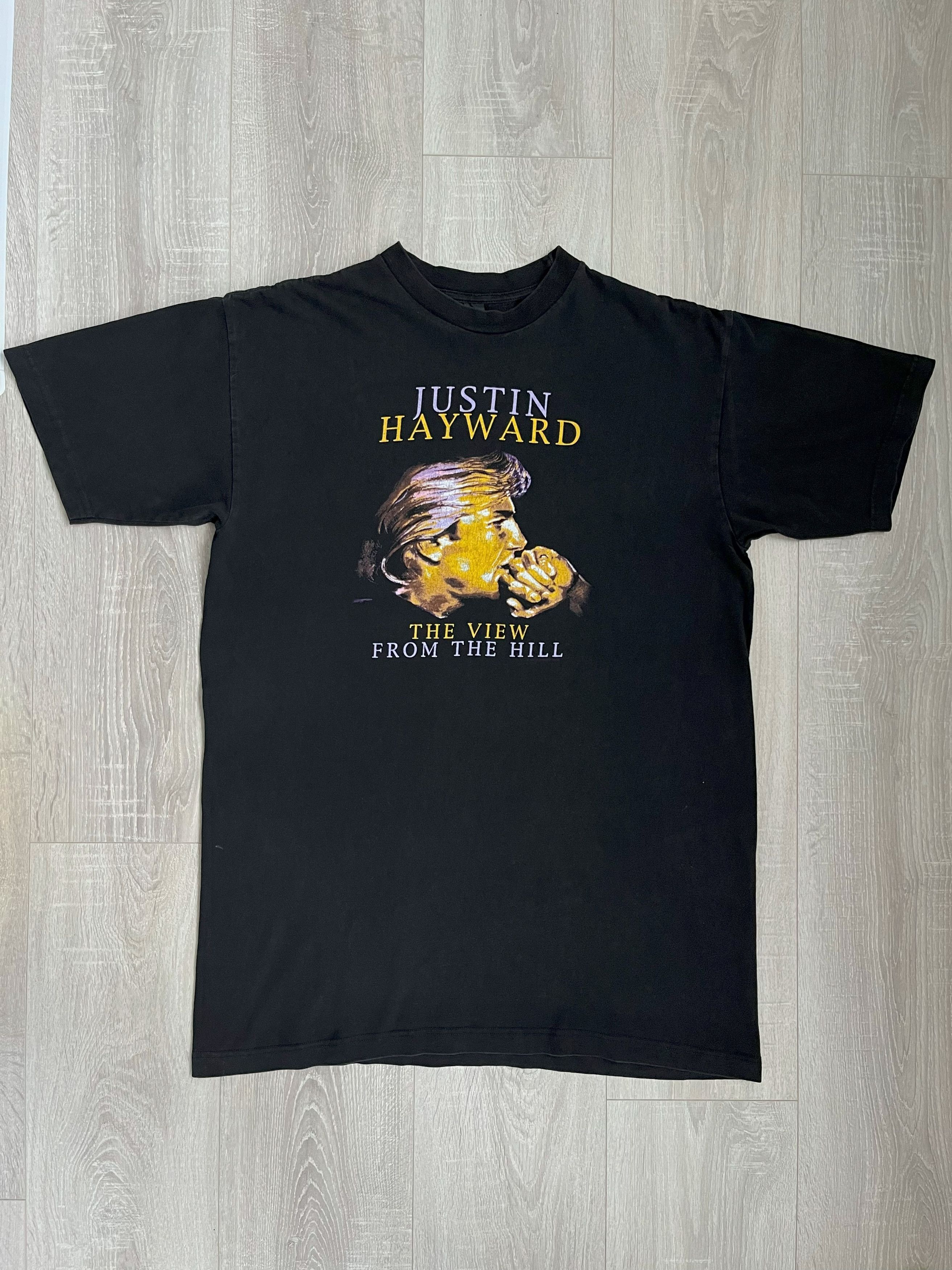 Vintage Giant Justin Hayward 1997s T Shirt Album Merch
