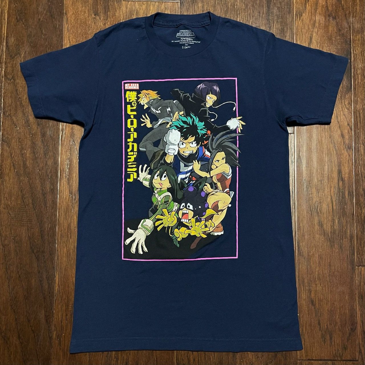 Japanese Brand My Hero Academia Funimation Graphic T Shirt