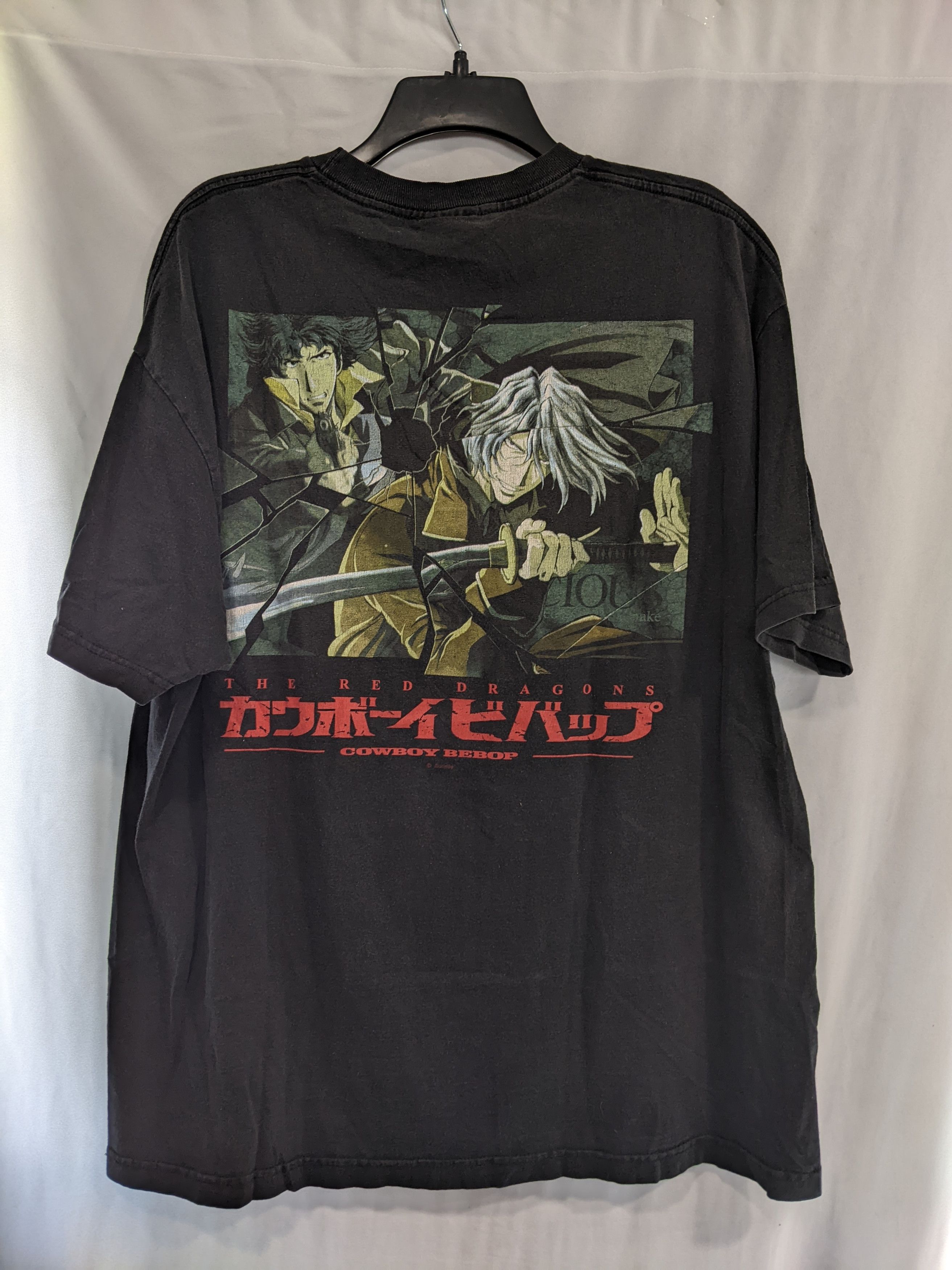 Odm Vintage Cowboy Bebop Spike And Vicious The Red Dragons Tee