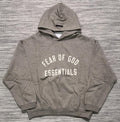 Essentials Heather Grey Hoodie