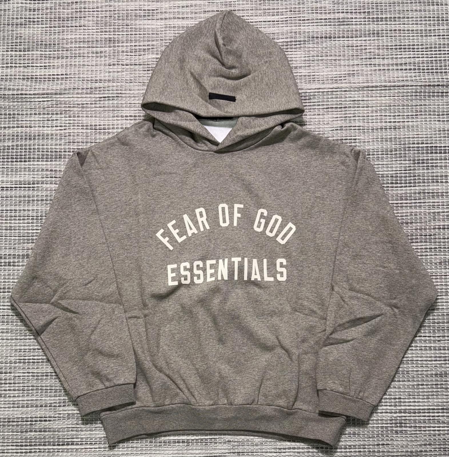 Essentials Heather Grey Hoodie
