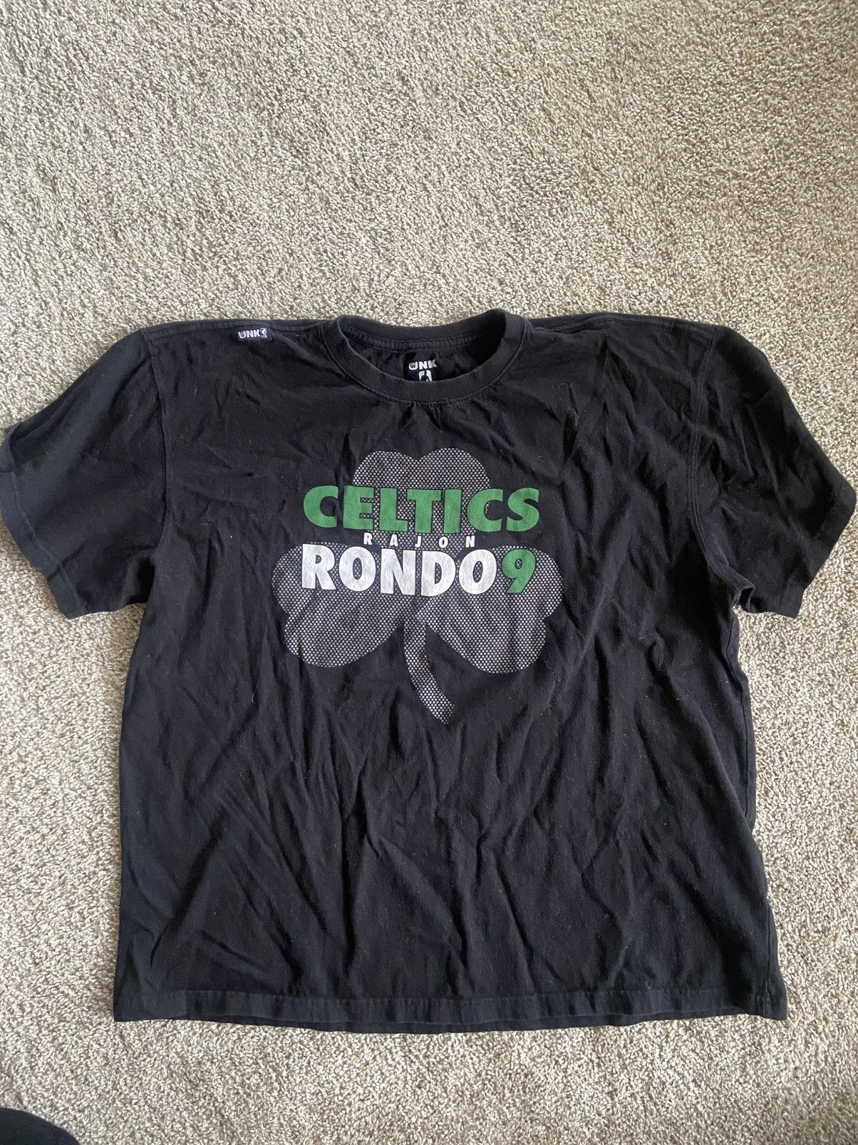 Vintage 2000s Celtics Rajon Rondo Tee Hoodie, Sweatshirt | FlexRushtees.com