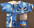 Japanese Brand Bandai Gundam Mobile Suit Ms 07b Aop Shirt Size Small