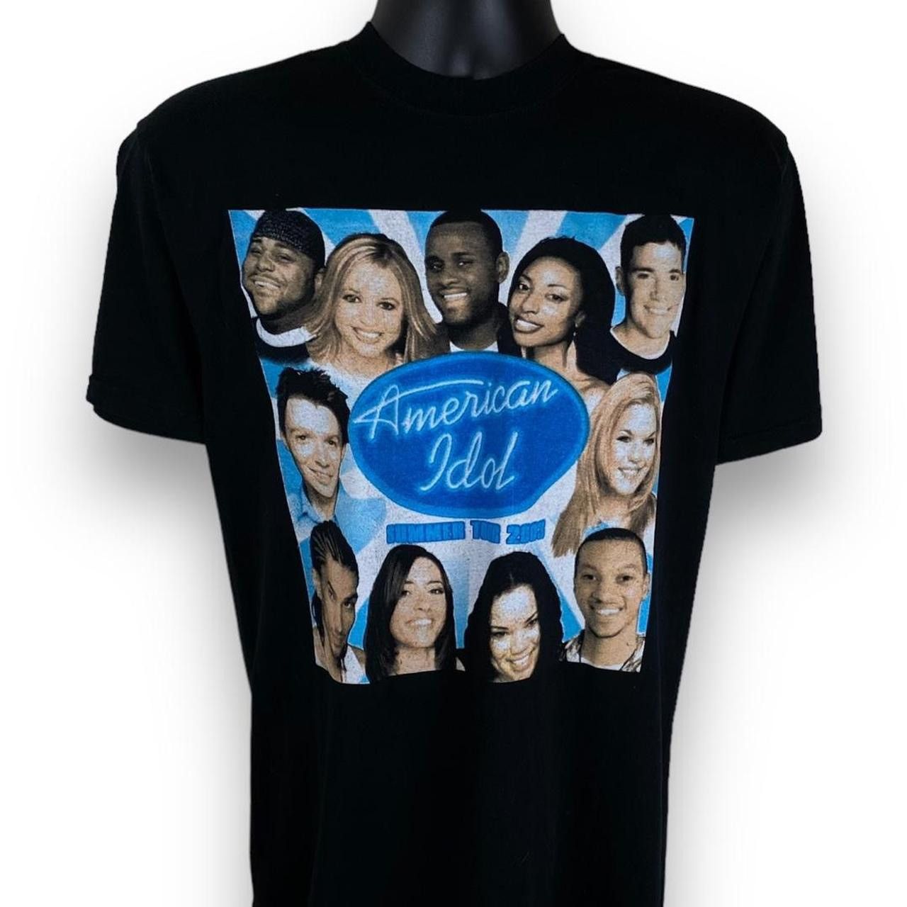 Vintage Y2k Jerzees American Idol Summer 2003 Promo Tshirt