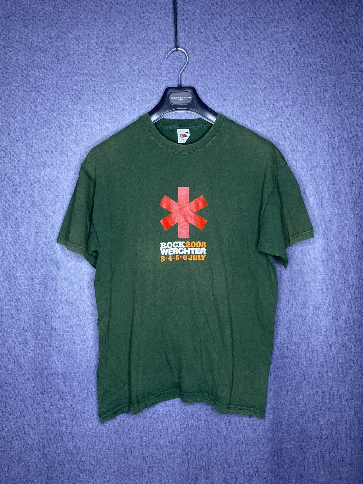 Vintage Red Hot Chili Peppers Vintage 2008 Werchter T Shirt Concert Hoodie, Sweatshirt | FlexRushtees.com