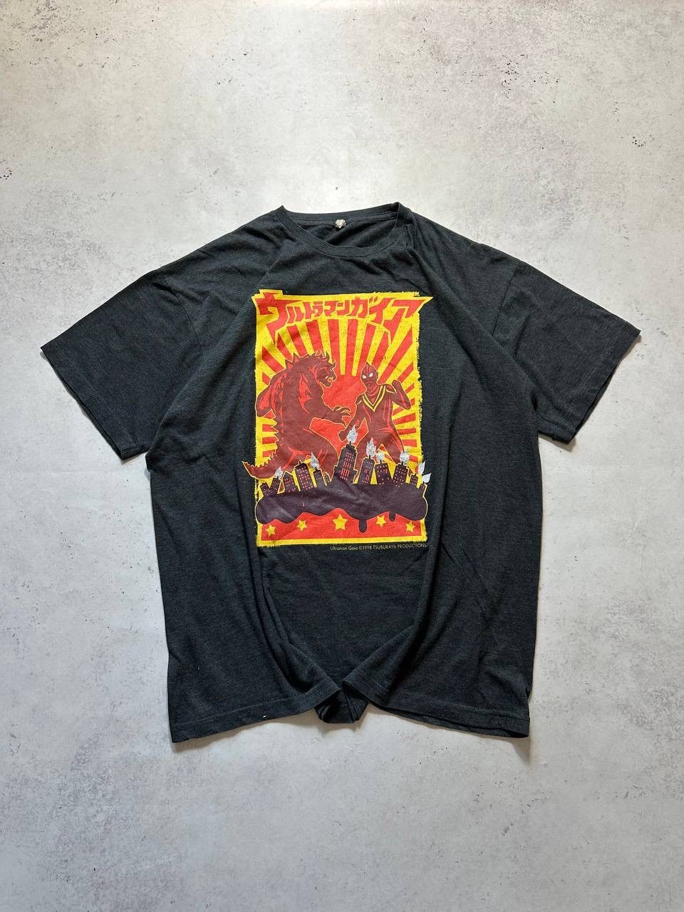 Vintage Ultraman Gaia Japanese Boxy T Shirt Y2k L Hoodie, Sweatshirt | FlexRushtees.com