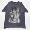 Giant Vintage 90 S Kurt Cobain Big Face Graphic T Shirt Men S L Hoodie, Sweatshirt | FlexRushtees.com