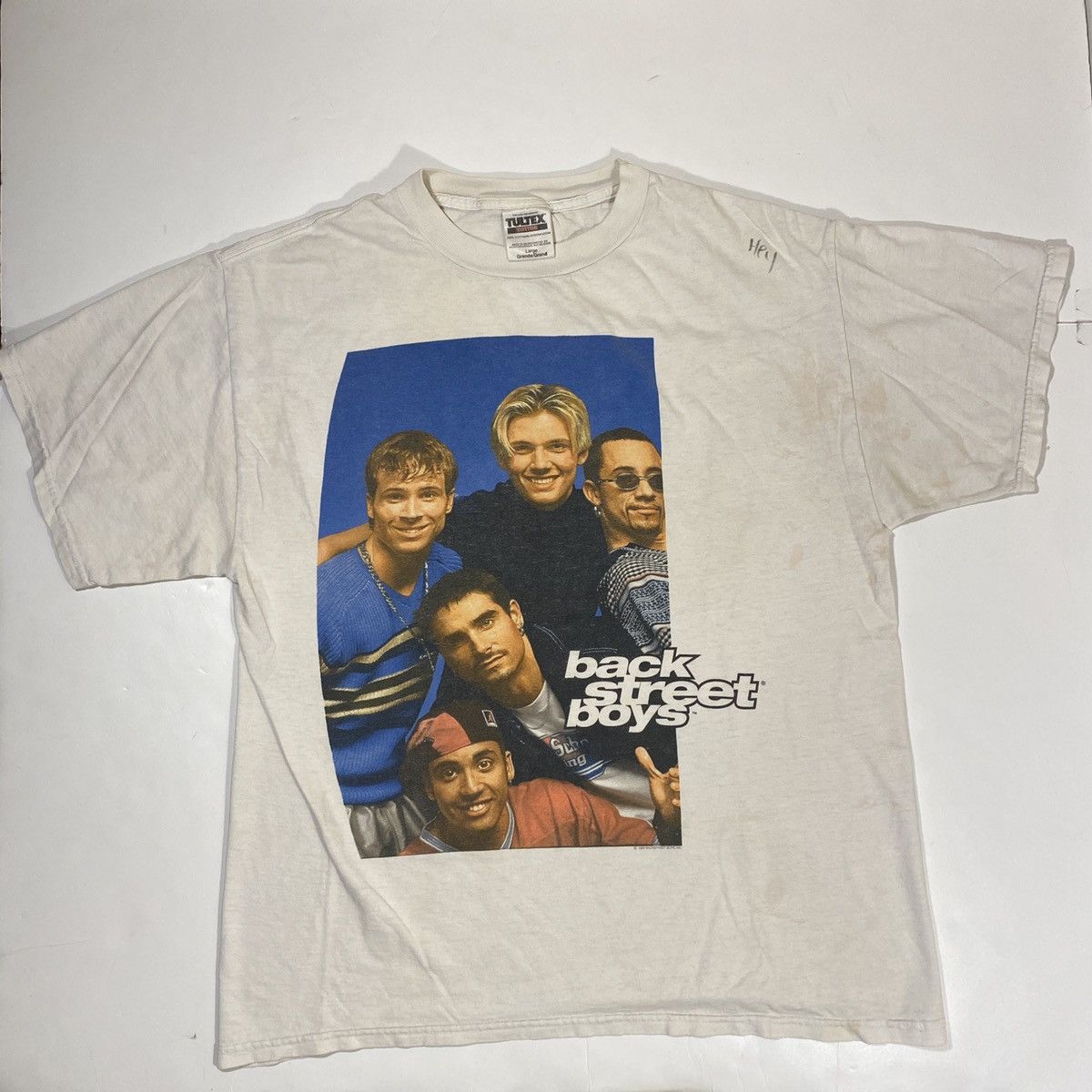 Tultex X Vintage 95 Backstreet Boys School Signatures Tee Hoodie, Sweatshirt | FlexRushtees.com