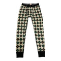 Rare Vintage Hanes Usa Multicolour Diamond Check Leggings