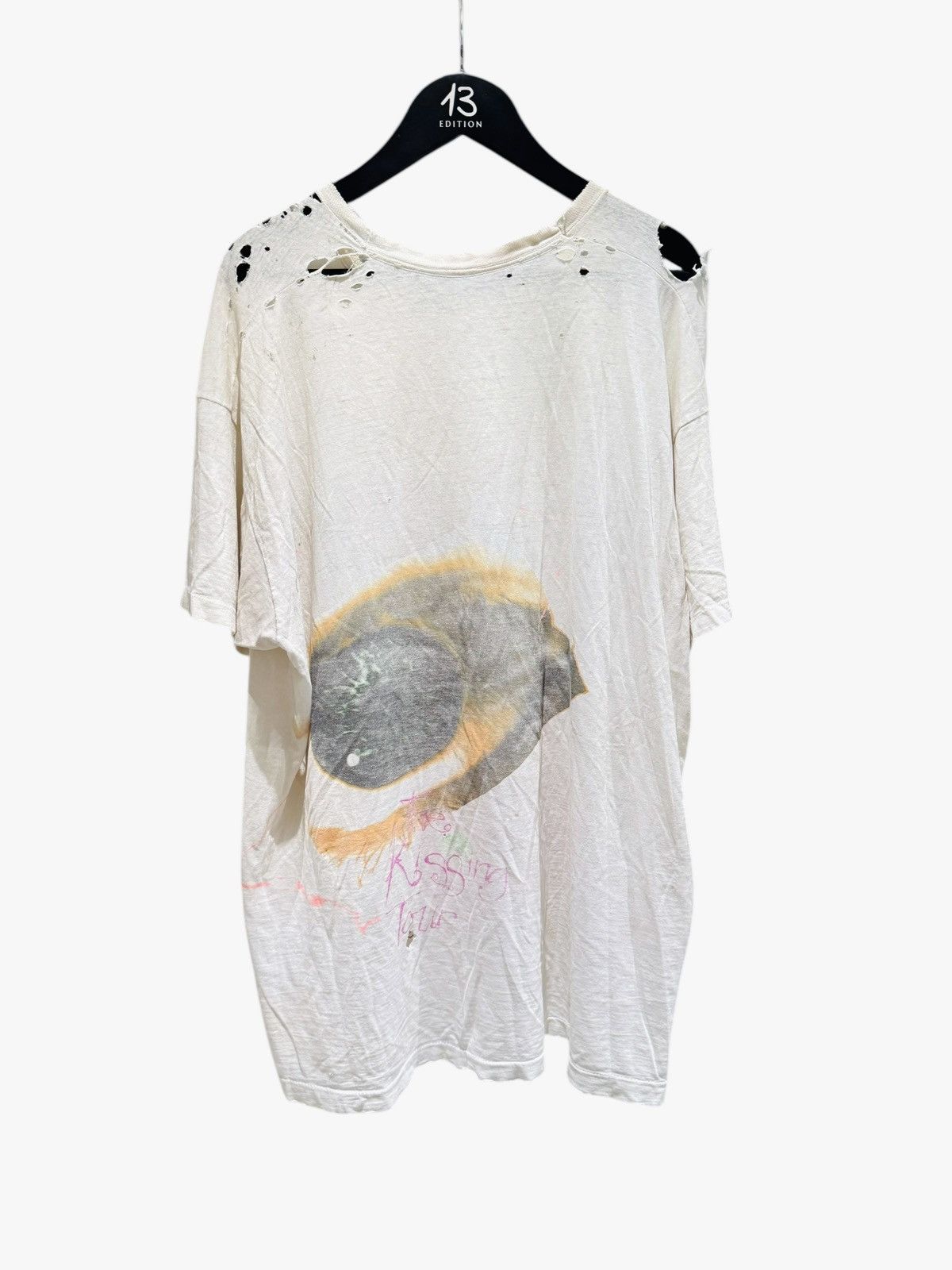 Cure Rare The Cure 1987 Vintage Thrashed And Faded Band Tee Hoodie, Sweatshirt | FlexRushtees.com