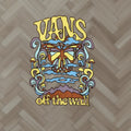 Vans Shirts Womens Xs Peach Off The Wall T Shirt Psychedelic Trippie Shrooms 7855