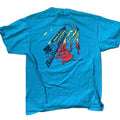 Hanes 90s Teal Mountain Bike Tee