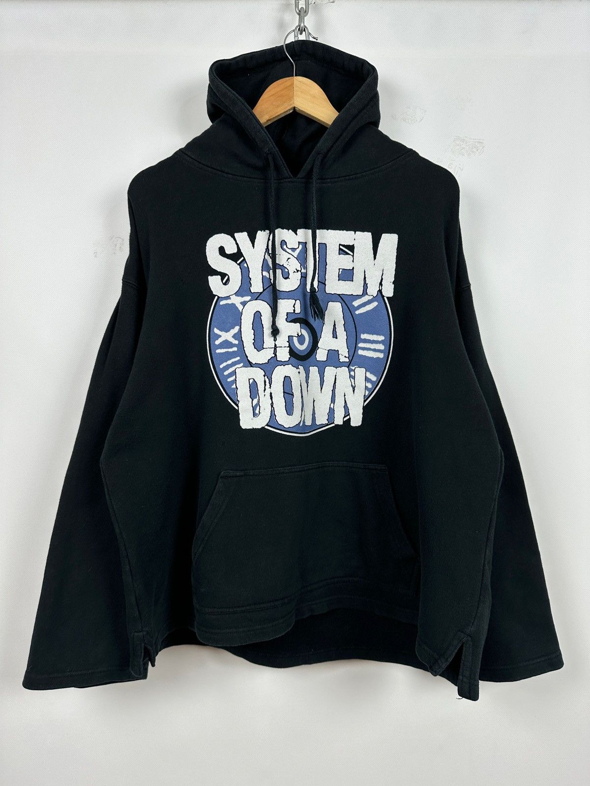 Band Tees 2005 Vintage System Of A Down Mezmerize Tour Hoodie Sweatshirt | FlexRushtees.com