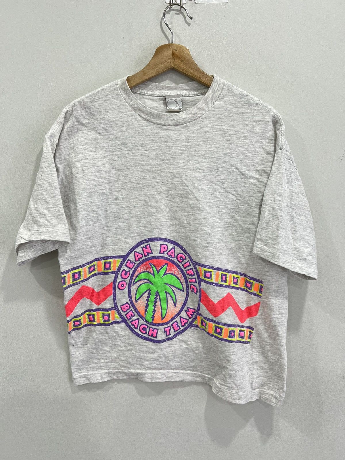 Vintage Ocean Pacific Tee Shirt Surf Swim Water
