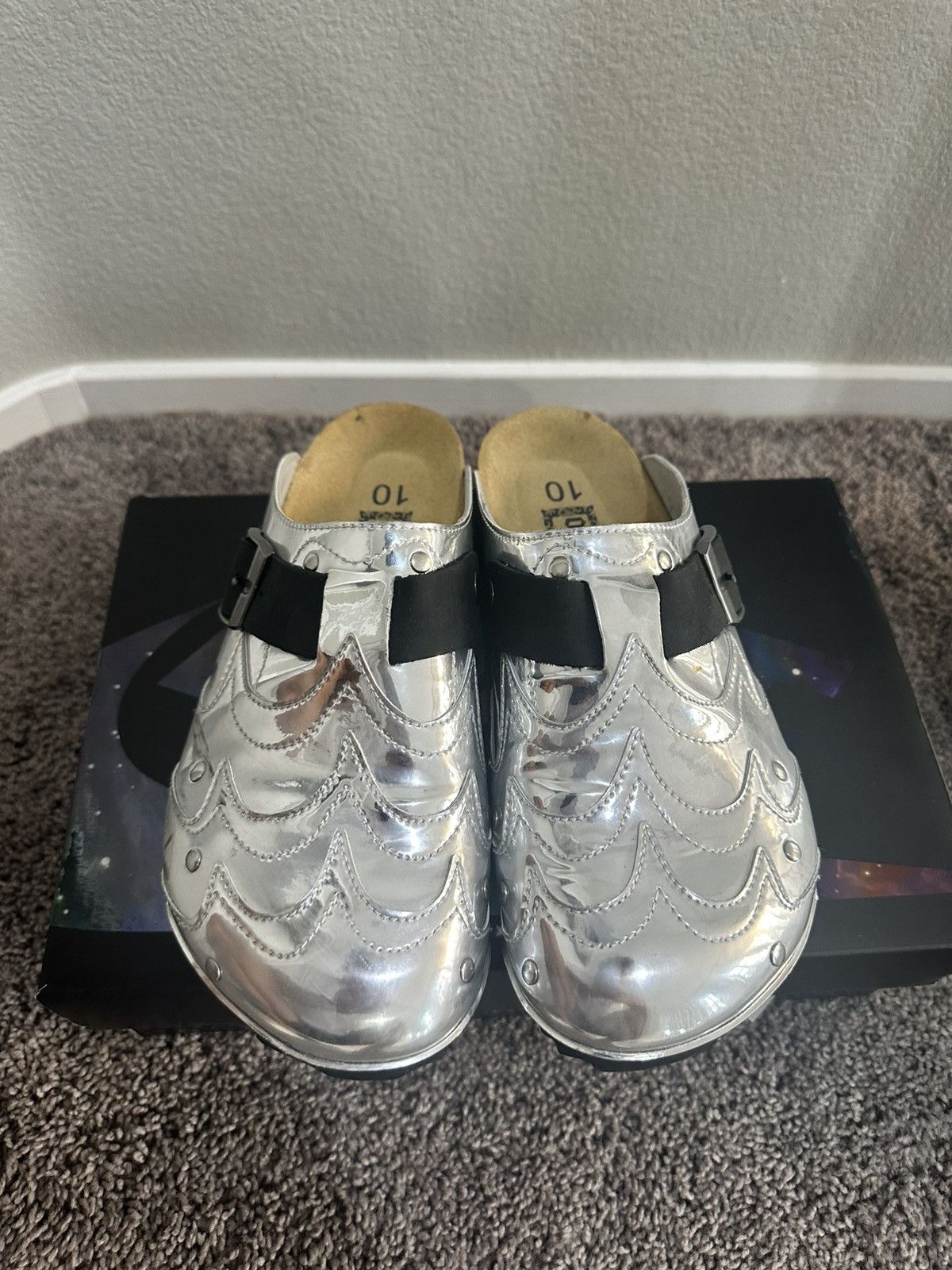 Japanese Brand Shining Armour Clogs Mules Slides Size 10 Boston