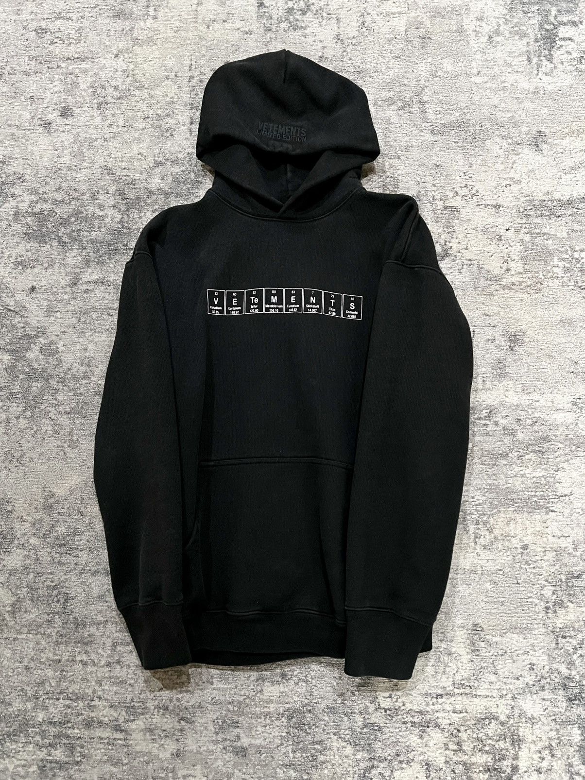 Vetements Chemical Logo Hoodie T-Shirts, Sweatshirt | FlexRushtees.com