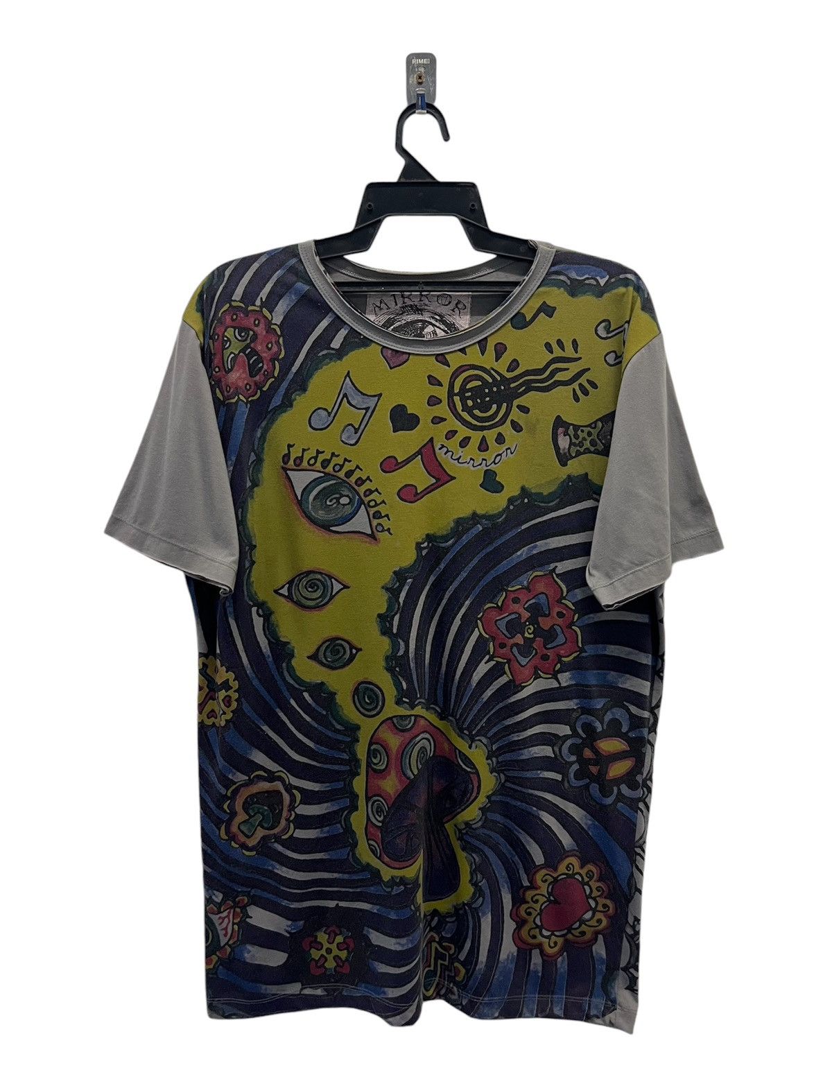 Vintage Mirror Lsd Mushroom Multicolour All Print Shirt