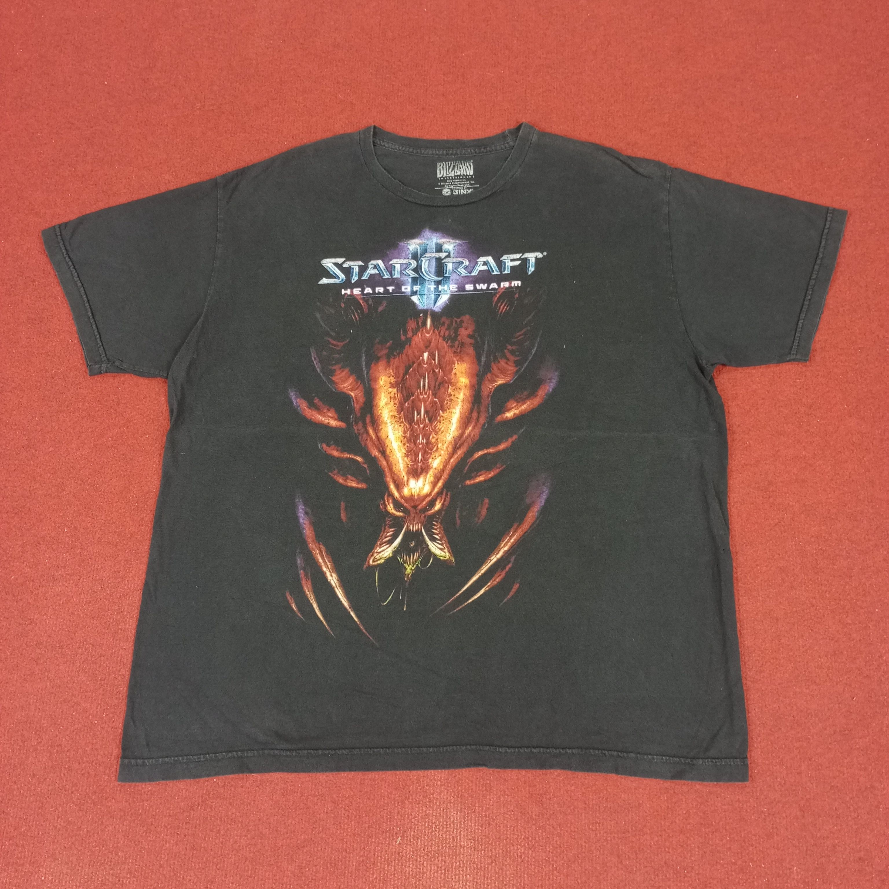 The Game X Vintage Starcraft Blizzard Video Games Promo Syle Tshirt