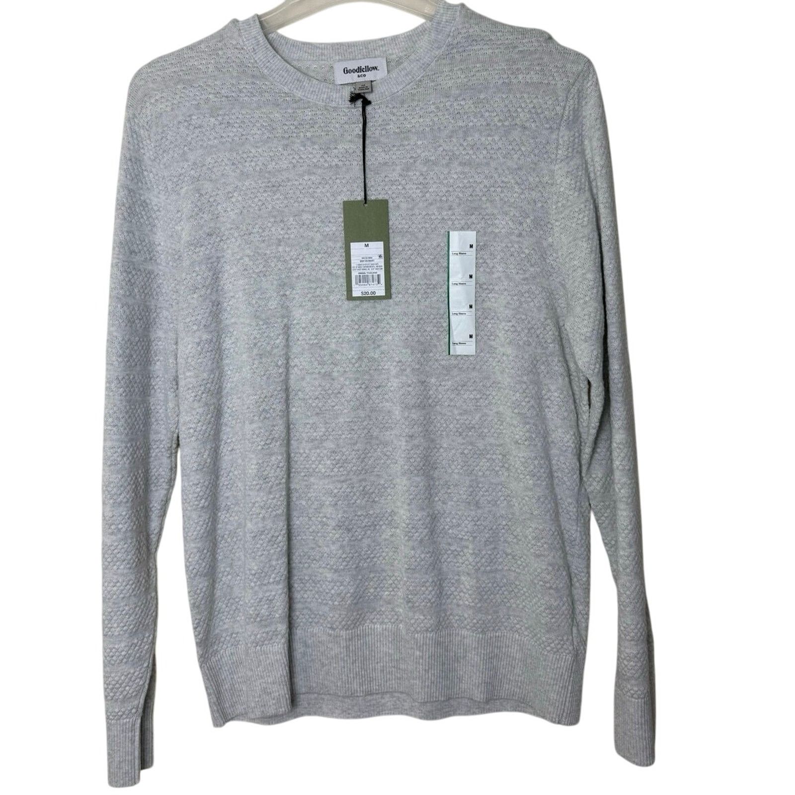 Other Goodfellow Co Men S Gray Pullover Sweater Size M Nwt