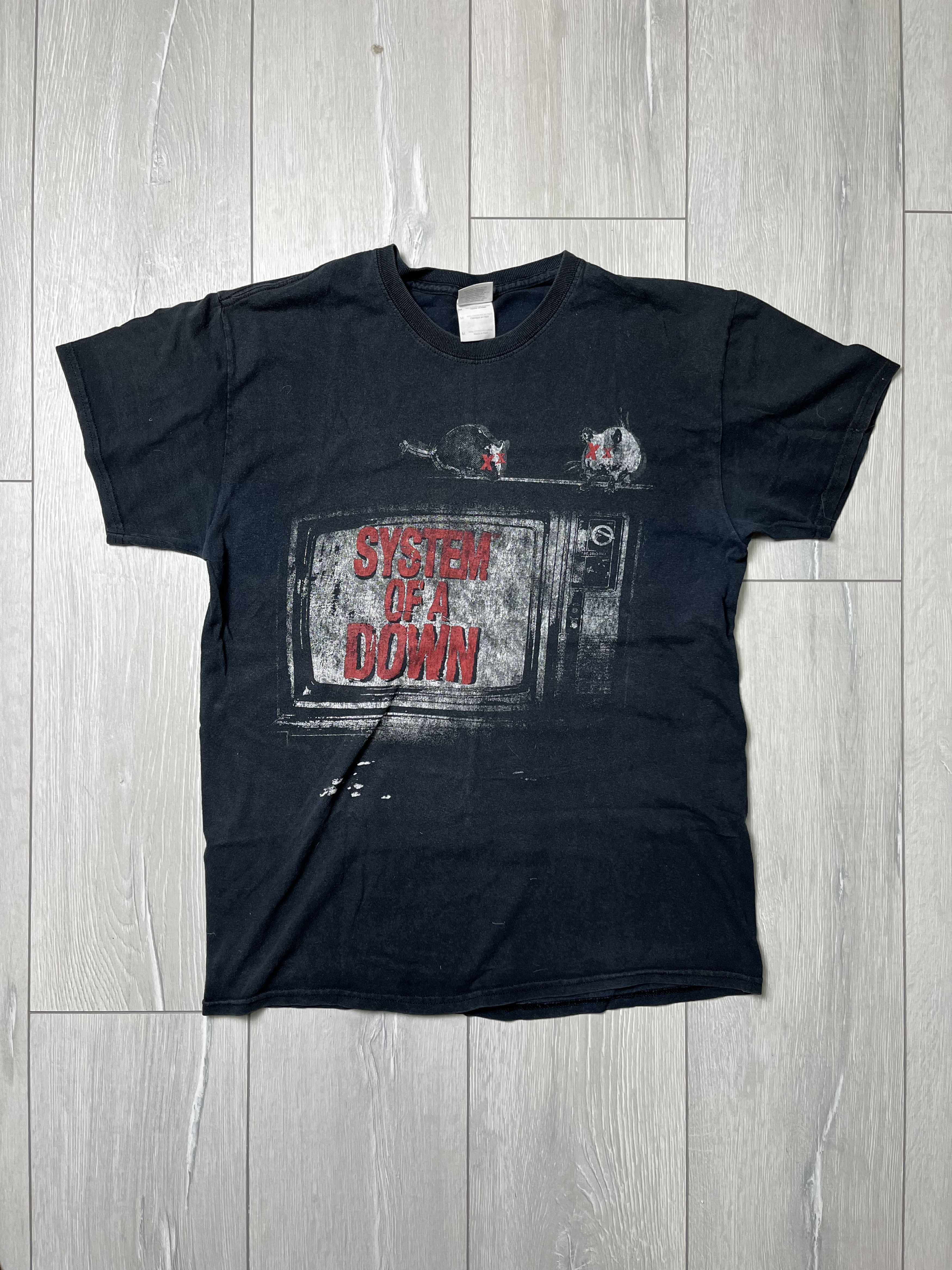Vintage System Of A Down Promo Tee Hoodie, Sweatshirt | FlexRushtees.com