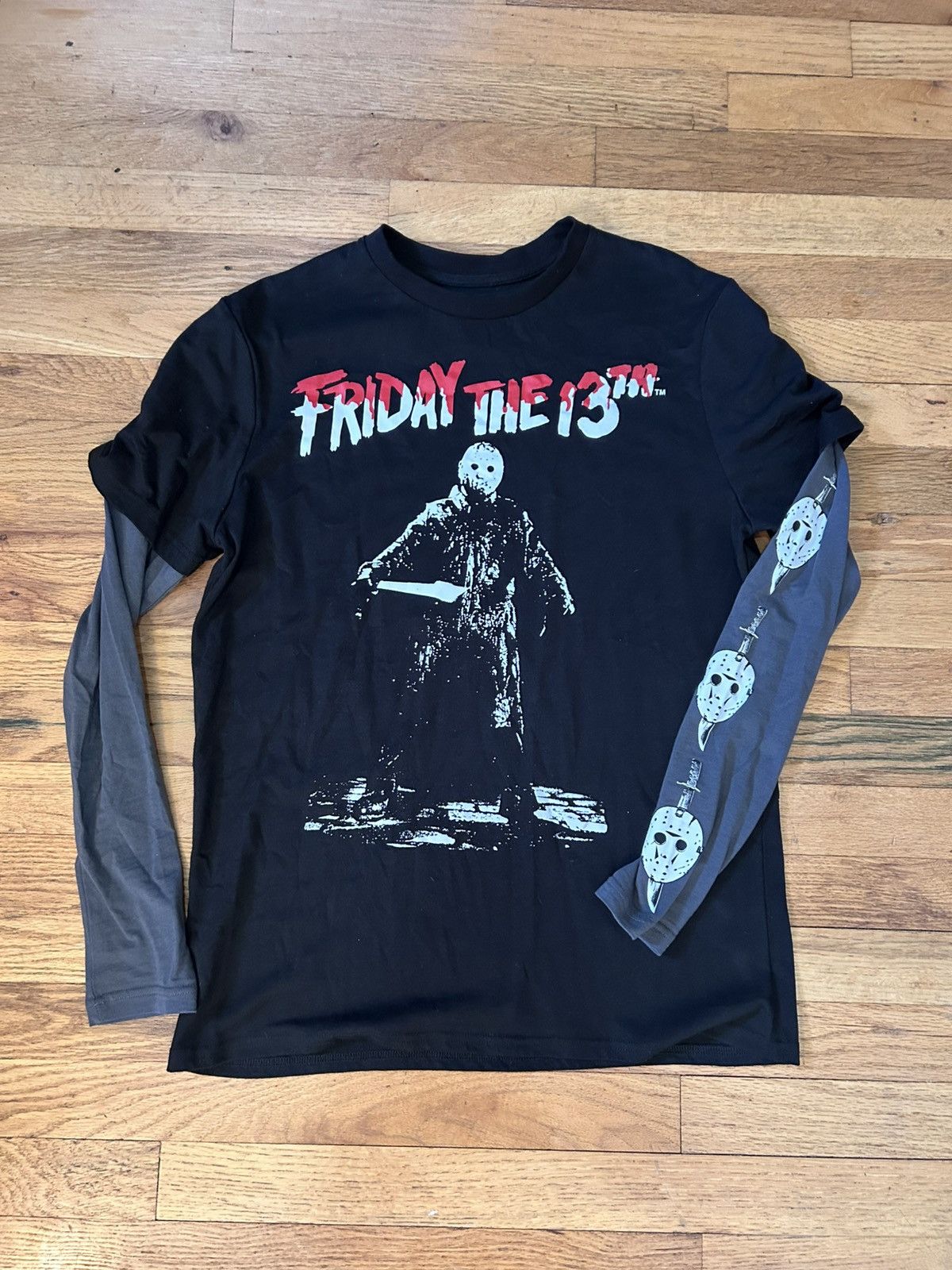 Hot Topic Double Sleeve Friday The 13th Hot Topic Tee Limited Run