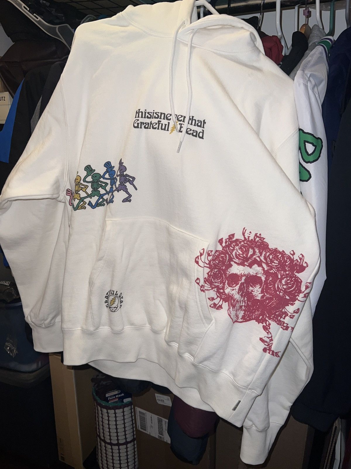 Vintage X Thisisneverthat Thisisneverthat X Gd Hoodie Medium T-Shirts, Sweatshirt | FlexRushtees.com