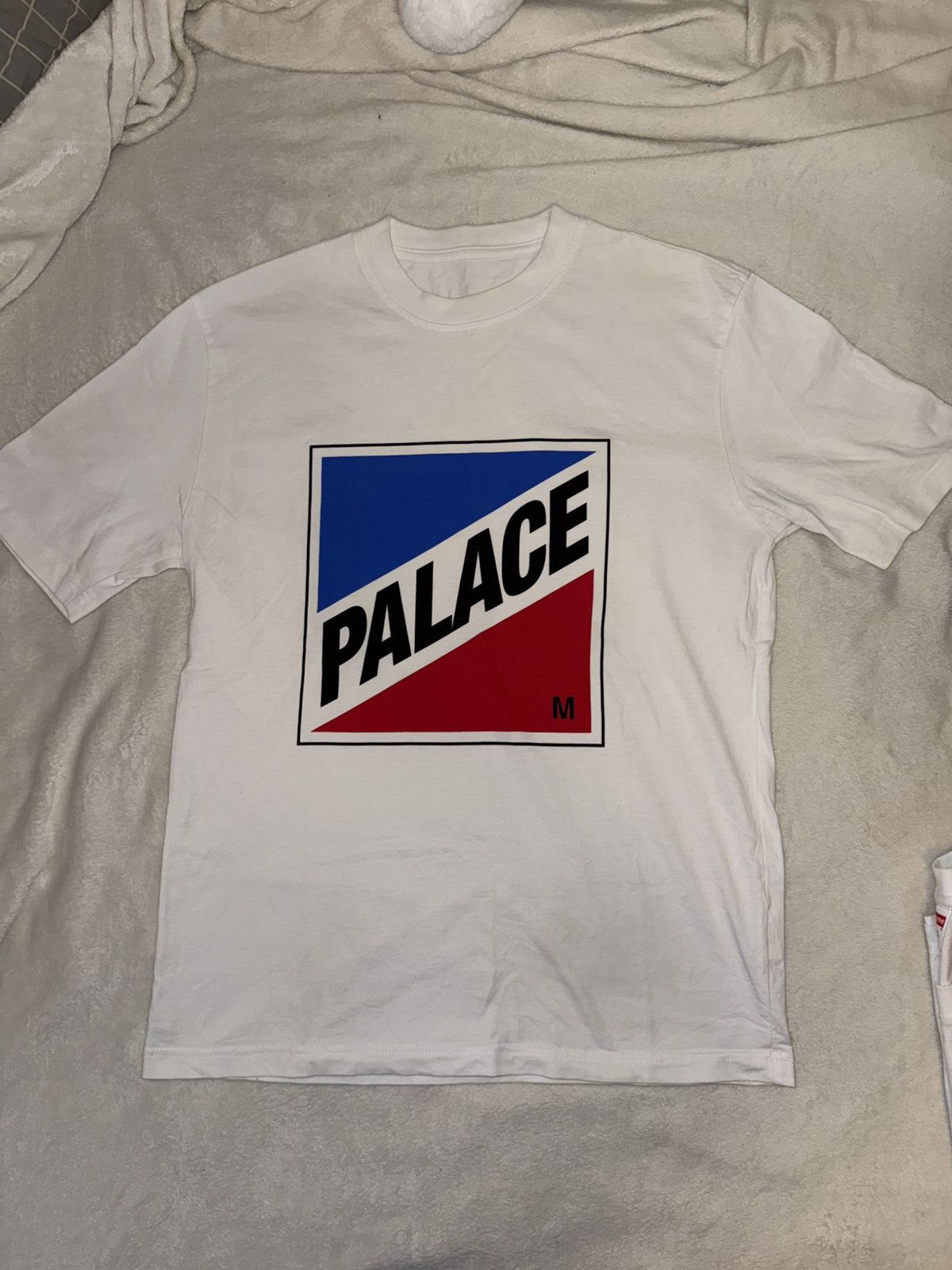 Palace My Size Tee White Hoodie, Sweatshirt | FlexRushtees.com
