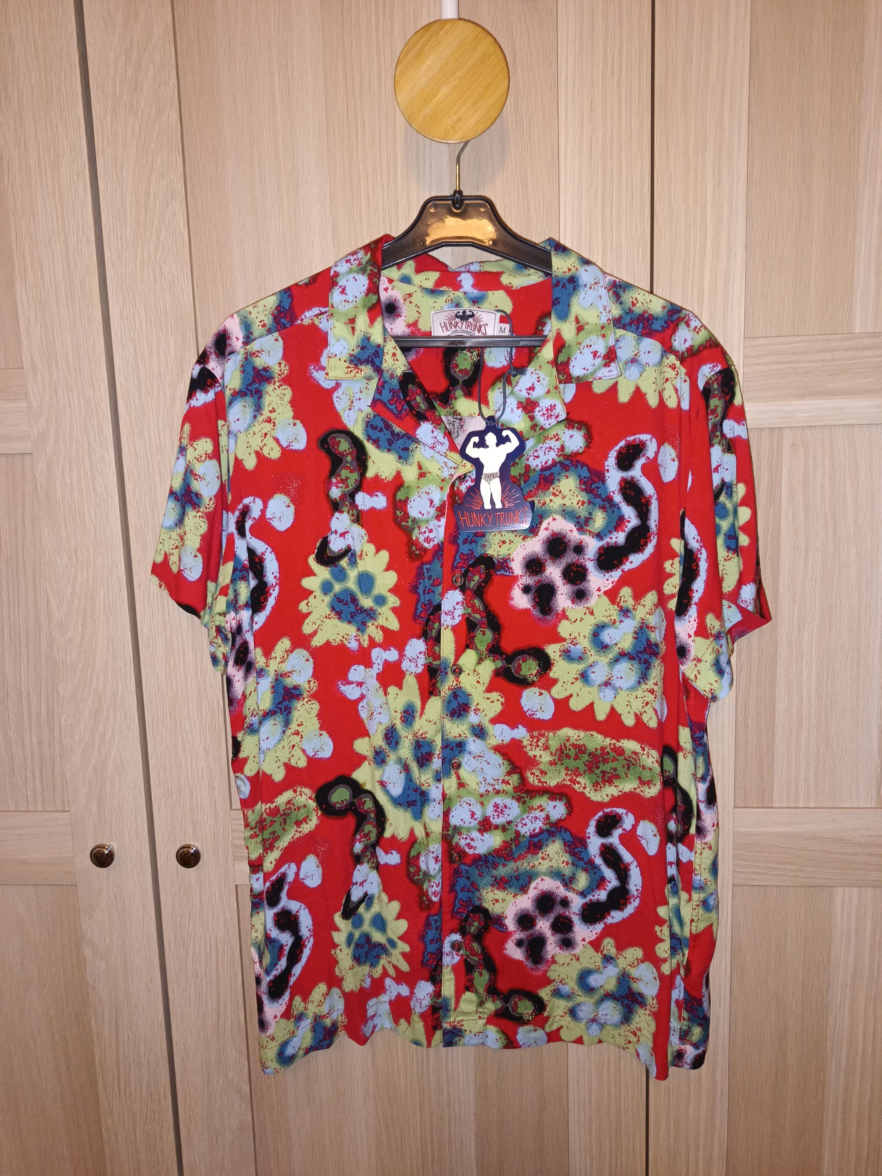 Other Colorful Beach Shirt Hunky Trunks New